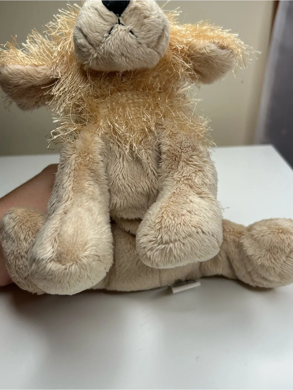 Webkinz Golden Retriever Dog Plush Stuffed Animal Toy Kid's Tan Fluffy Cute